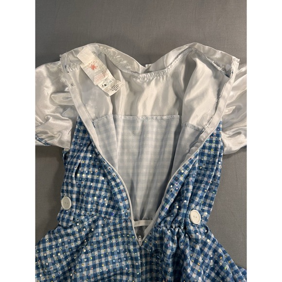 Rubies Wizard of Oz Dorothy Halloween Costume Size Girls Medium - Picture 10 of 11